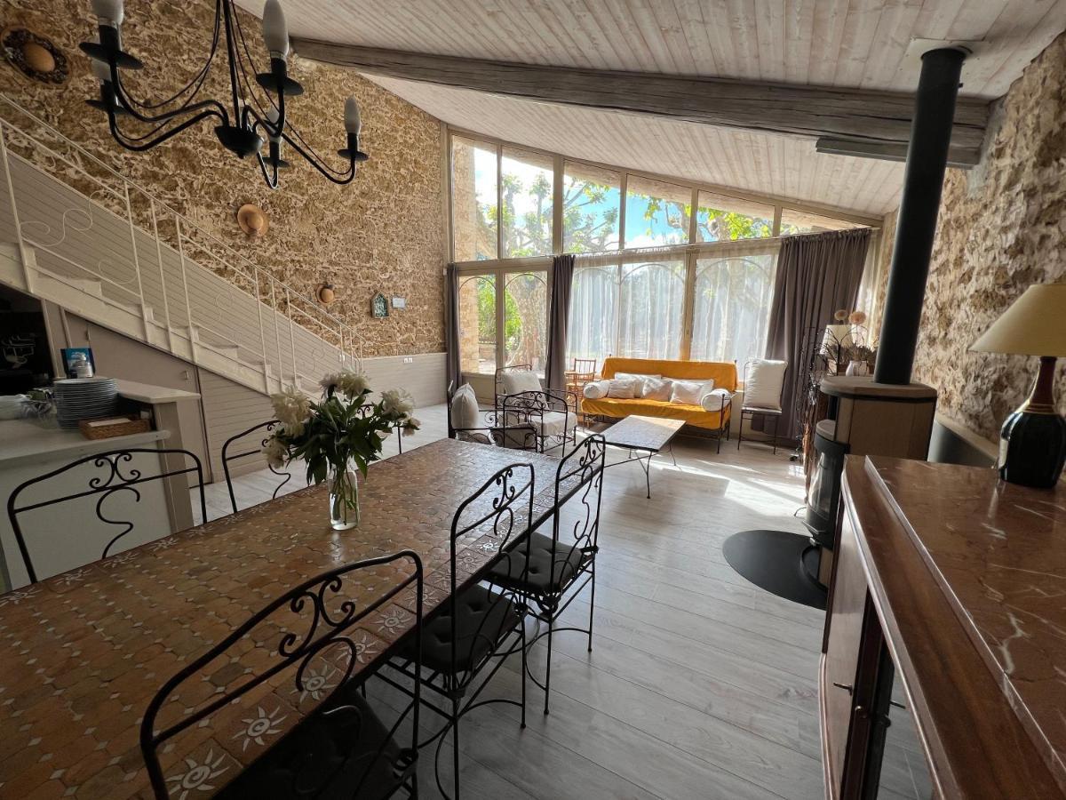 Mas De L'Estiou Apartment Monteux Bagian luar foto
